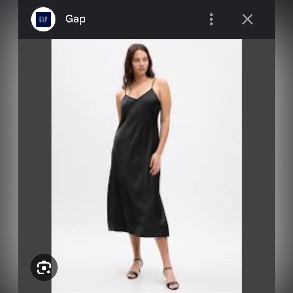 Gap Satin Midi or Maxi Dress